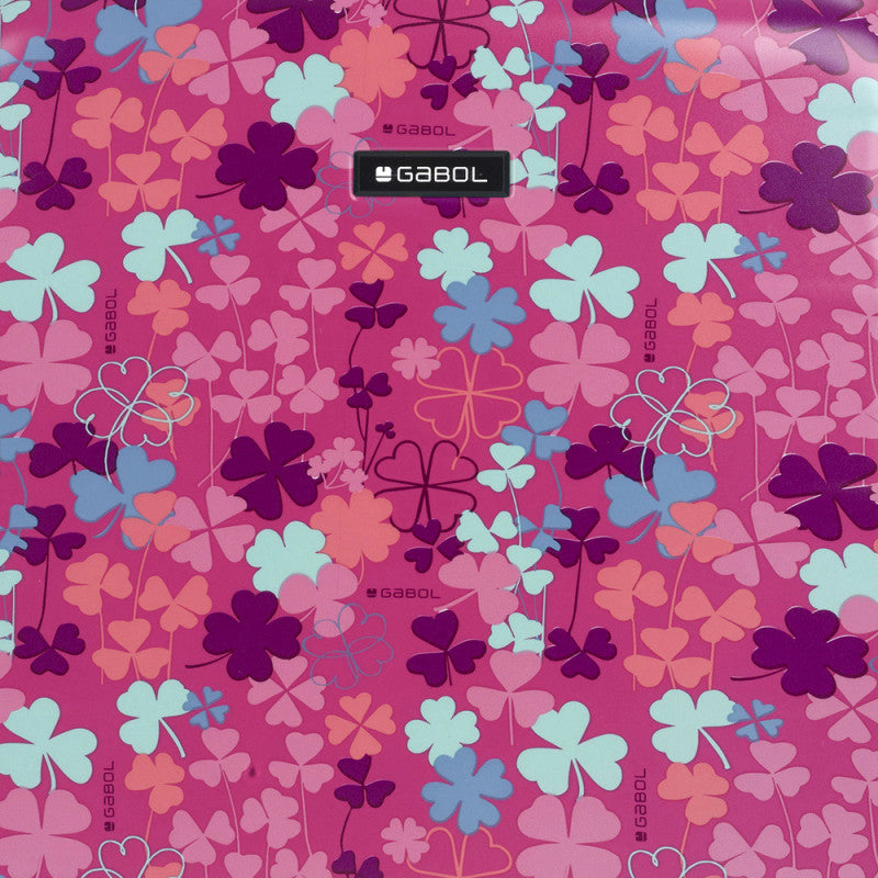 Maleta Cabina Gabol CLOVER Rígida Ligera 4 Ruedas Dobles TSA