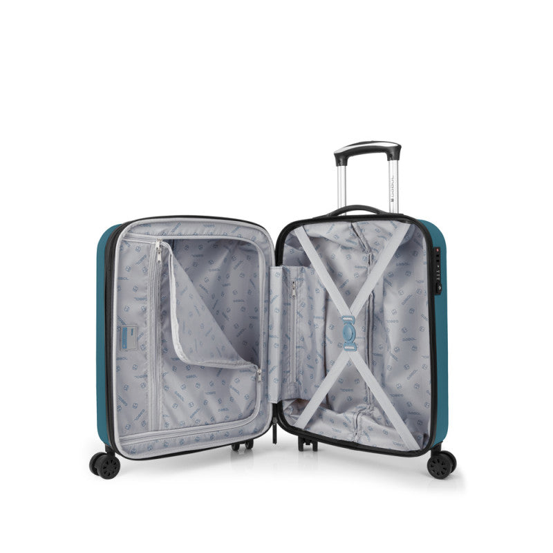 Maleta de Cabina Rígida Gabol Paradise XP Expandible con Ruedas 360° y Cerradura TSA