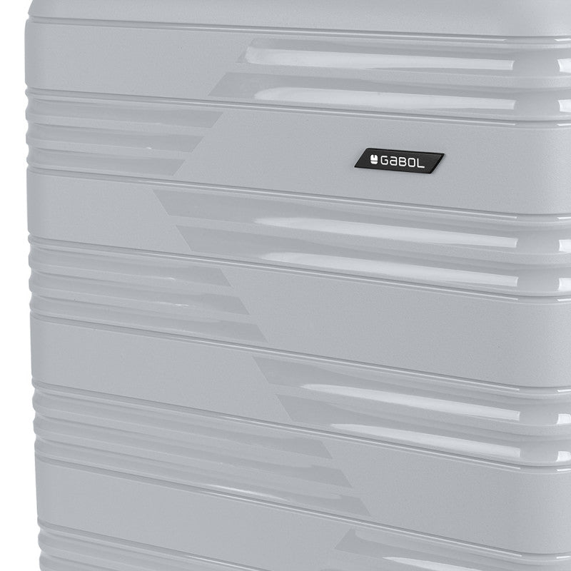 Maleta Gabol Rígida Expandible UYIKO con Ruedas Dobles y Cerradura TSA