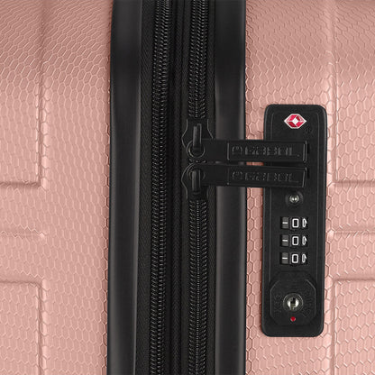 Maleta de Viaje Rígida Gabol BARI Grande Expandible, 4 Ruedas Dobles, TSA