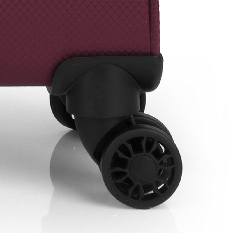 Maleta Grande Gabol Cloud Blanda, Ligera, Expandible, 4 Ruedas Dobles TSA