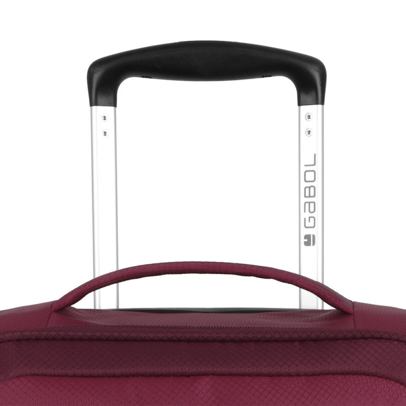 Maleta Grande Gabol Cloud Blanda, Ligera, Expandible, 4 Ruedas Dobles TSA