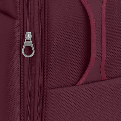 Maleta Grande Gabol Cloud Blanda, Ligera, Expandible, 4 Ruedas Dobles TSA