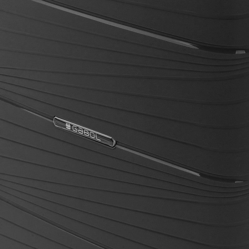 Maleta Grande KIBA Expandible Rígida con Cerradura TSA y 4 Ruedas Dobles