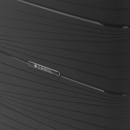 Maleta Grande KIBA Expandible Rígida con Cerradura TSA y 4 Ruedas Dobles