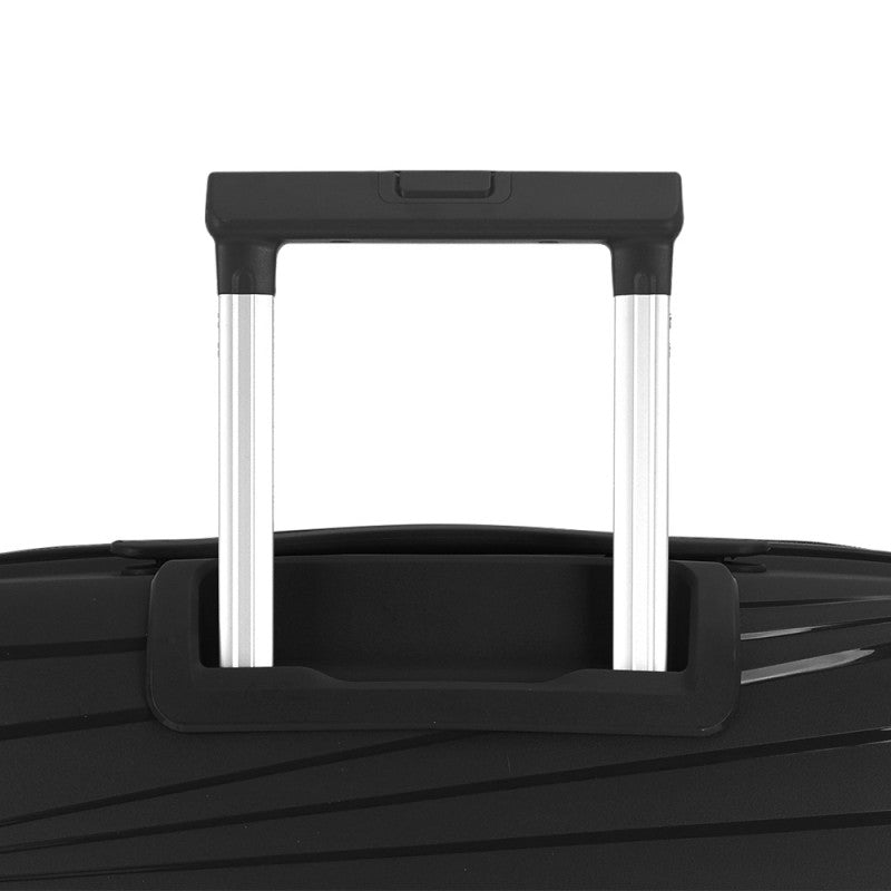 Maleta Grande KIBA Expandible Rígida con Cerradura TSA y 4 Ruedas Dobles