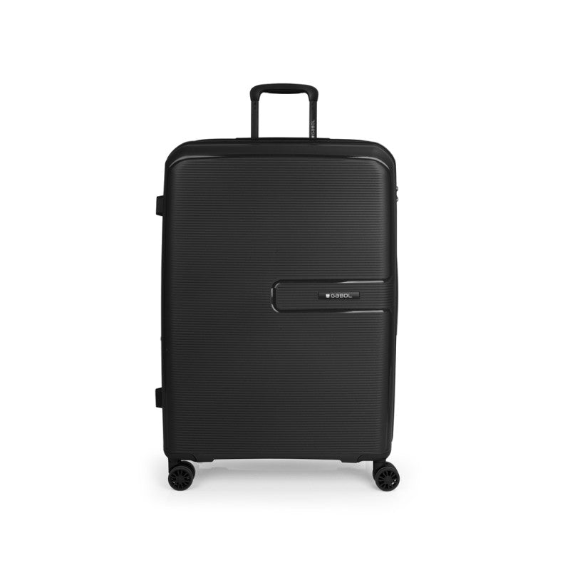 Maleta Grande Rígida Gabol STEADY Expandible, 93L, 4 Ruedas Dobles, Seguridad Integrada