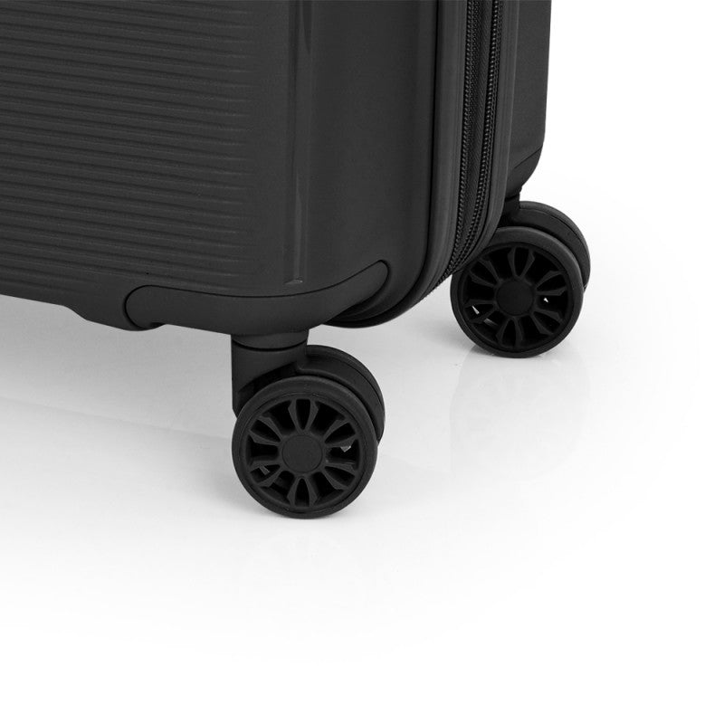 Maleta Grande Rígida Gabol STEADY Expandible, 93L, 4 Ruedas Dobles, Seguridad Integrada