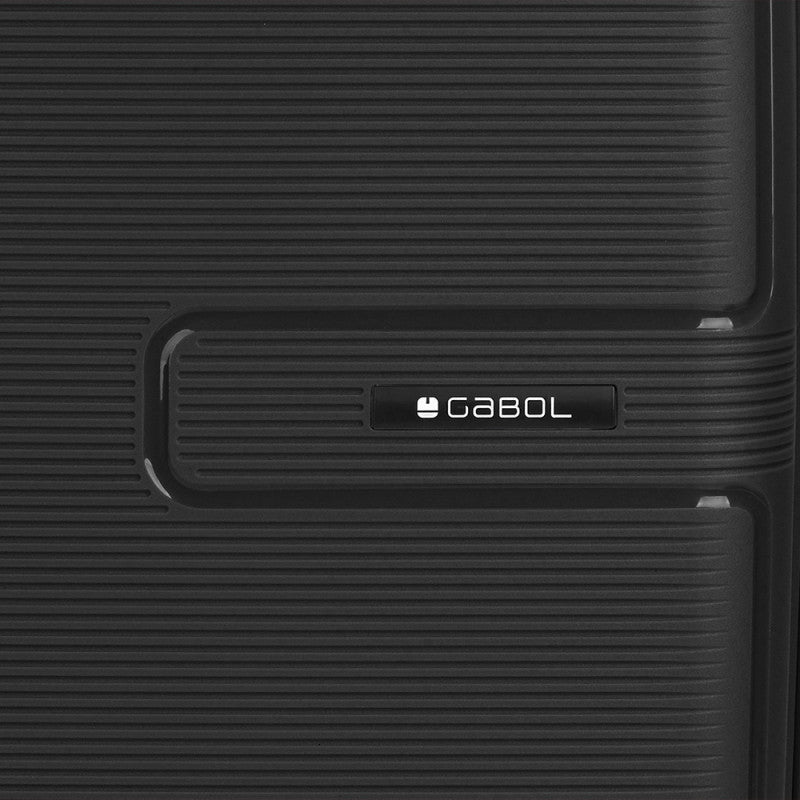 Maleta Grande Rígida Gabol STEADY Expandible, 93L, 4 Ruedas Dobles, Seguridad Integrada