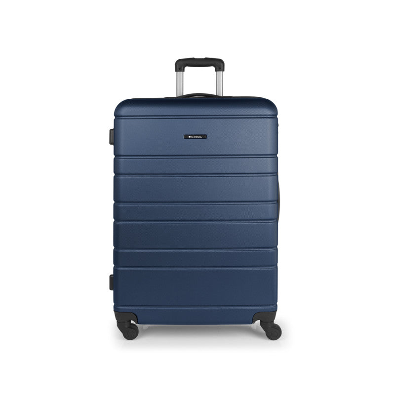 Maleta Grande Gabol ZERO Expandible Ligera con Cerradura Combinación y 4 Ruedas