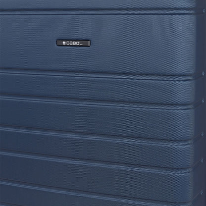 Maleta Grande Gabol ZERO Expandible Ligera con Cerradura Combinación y 4 Ruedas