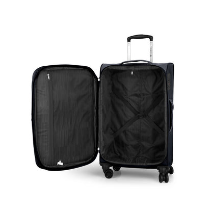 Maleta Mediana Gabol Cloud Blanda: Ligera, Expandible, 4 Ruedas Dobles TSA