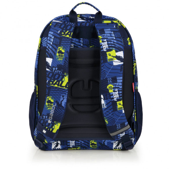 Mochila Escolar Gabol Ball Grande Adaptable a Carro con 2 Compartimentos