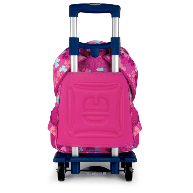 Mochila Escolar Gabol CLOVER Adaptable Carro 15.6 Pulgadas Reforzada Compartimentos Dobles