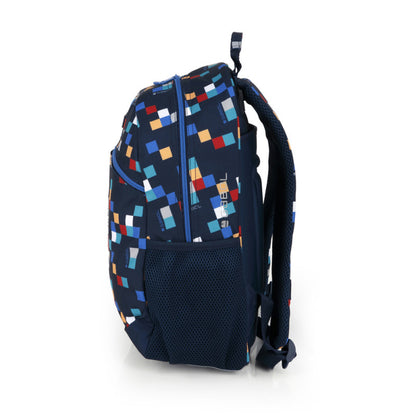 Mochila Escolar Gabol CUBIK Adaptable Carro, Resistente Agua, Ergonómica, Organizador Interno