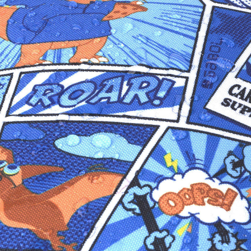 Mochila escolar DINO adaptable a carro, 2 compartimentos resistentes