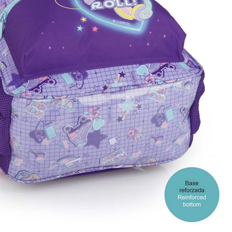 Mochila escolar adaptadora a carro FUNNY resistente al agua