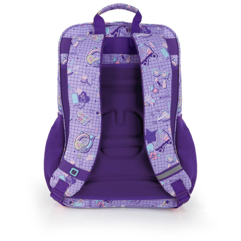 Mochila escolar adaptadora a carro FUNNY resistente al agua