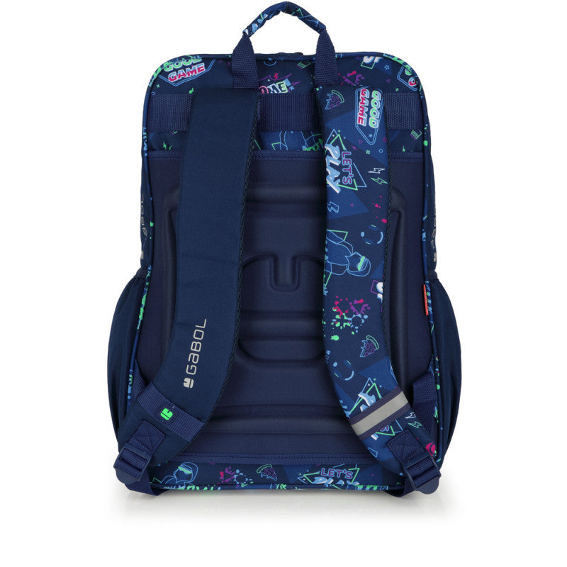 Mochila Escolar Gabol Loot Adaptable a Carro con Diseño Divertido y Resistente