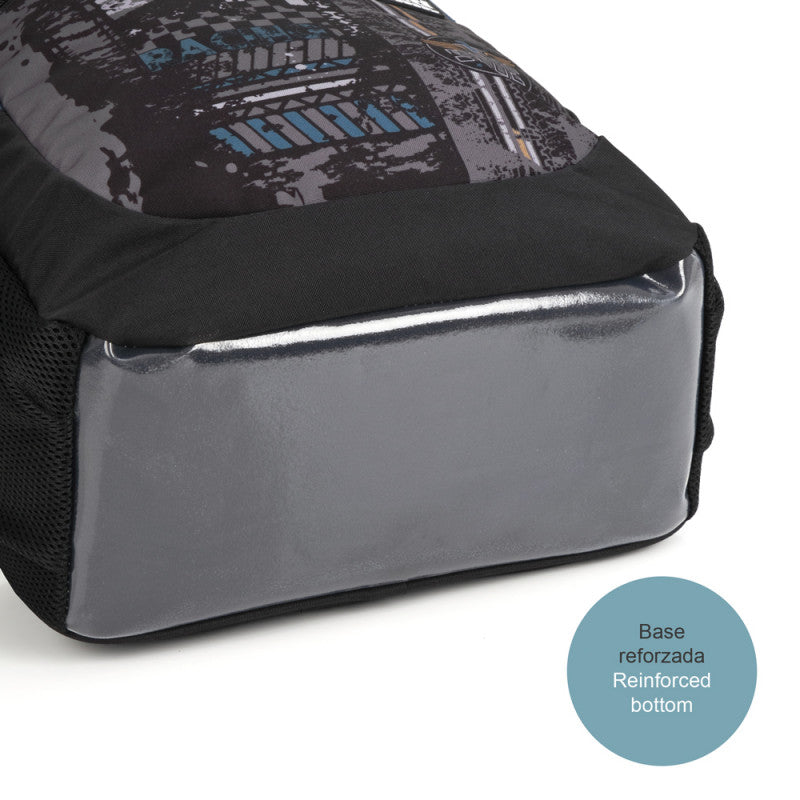 Mochila Escolar Gabol ROAD Adaptable a Carro con Doble Compartimento