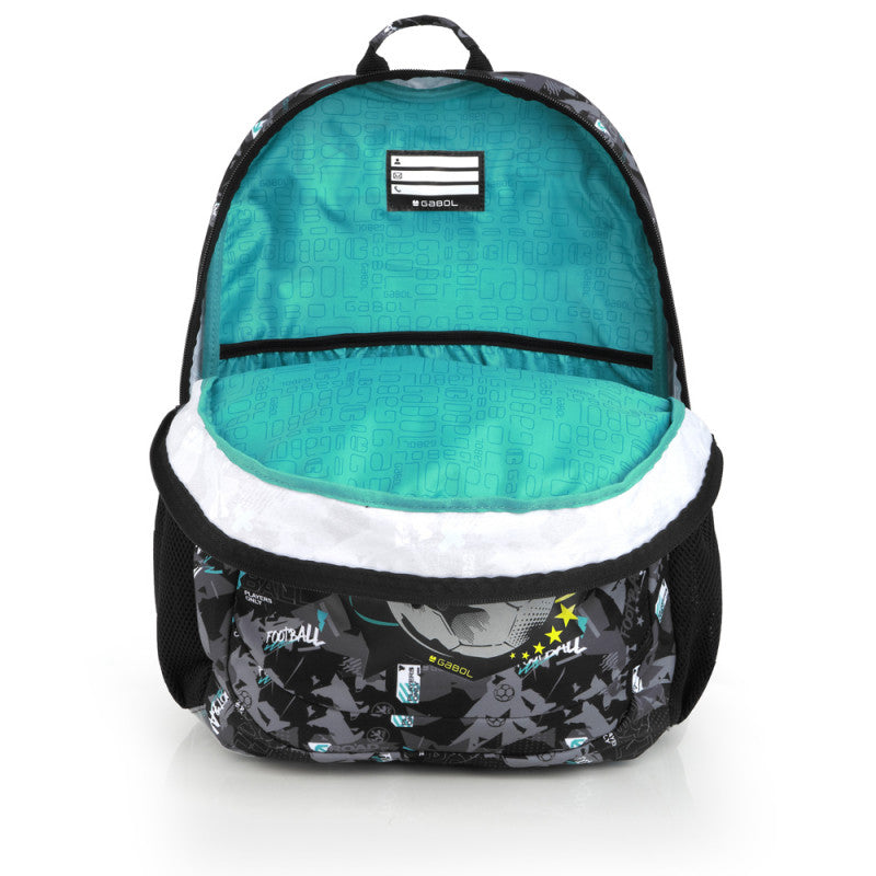 Mochila Escolar Gabol SCORE Adaptable a Carro, Gran Capacidad, Acolchada