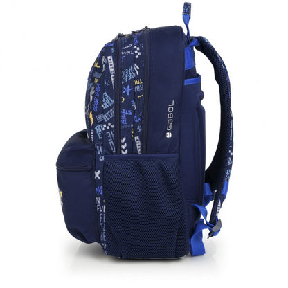 Mochila Escolar Skull Gabol Adaptable Carro: Gran Capacidad, Resistente y Cómoda