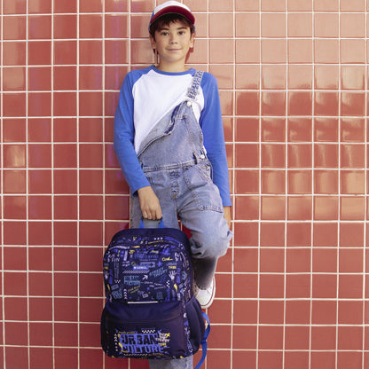 Mochila Escolar Skull Gabol Adaptable Carro: Gran Capacidad, Resistente y Cómoda