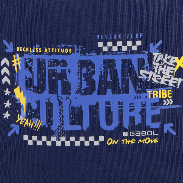 Mochila Escolar Skull Gabol Adaptable Carro: Gran Capacidad, Resistente y Cómoda