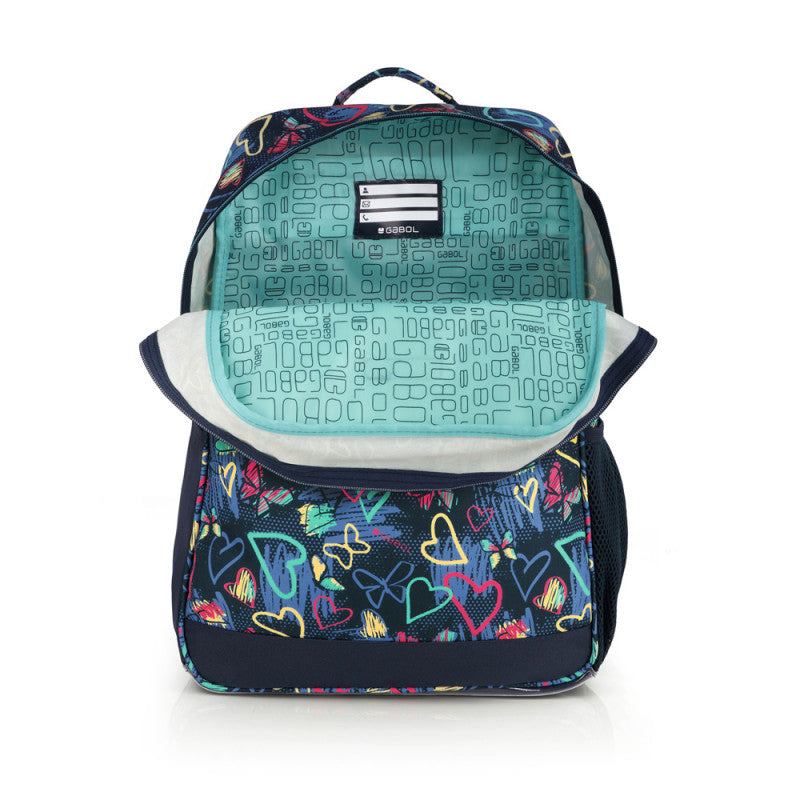 Mochila Escolar Gabol Tizas Adaptable a Carro: Impermeable, Cómoda y Segura