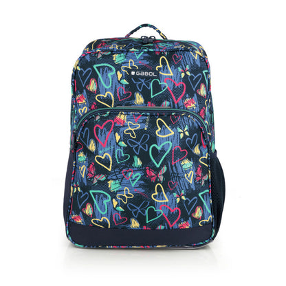 Mochila Escolar Gabol Tizas Adaptable a Carro: Impermeable, Cómoda y Segura