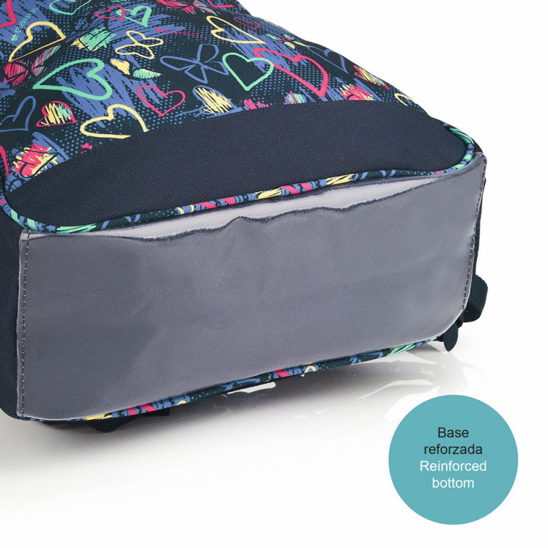 Mochila Escolar Gabol Tizas Adaptable a Carro: Impermeable, Cómoda y Segura