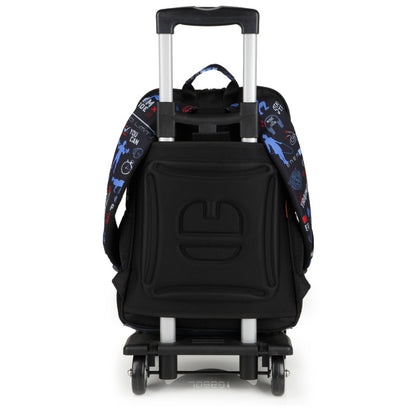 Mochila Escolar Gabol Training Adaptable a Carro Doble Compartimento Reforzada