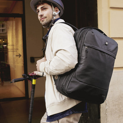 Mochila Gabol Bonus para Portátil 17.3'' Acolchada con Seguridad, Negra