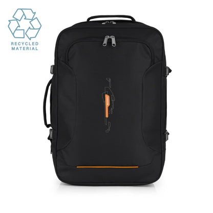 Mochila de Cabina Gabol WEEK ECO: Ligera, Ecológica, Reciclada, Portátil 17.3", Viaje Cómodo