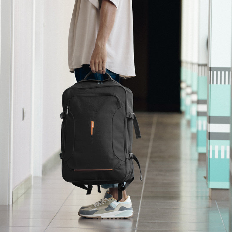 Mochila de Cabina Gabol WEEK ECO: Ligera, Ecológica, Reciclada, Portátil 17.3", Viaje Cómodo