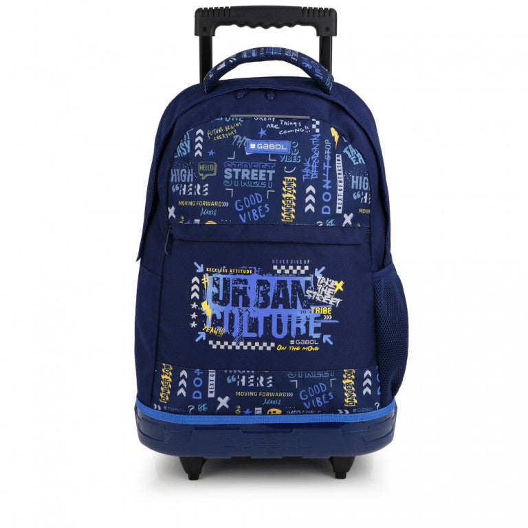 Mochila Escolar Gabol SKULL con Ruedas Dobles y Espalda Acolchada