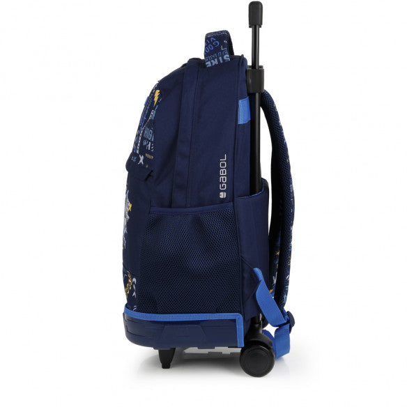 Mochila Escolar Gabol SKULL con Ruedas Dobles y Espalda Acolchada