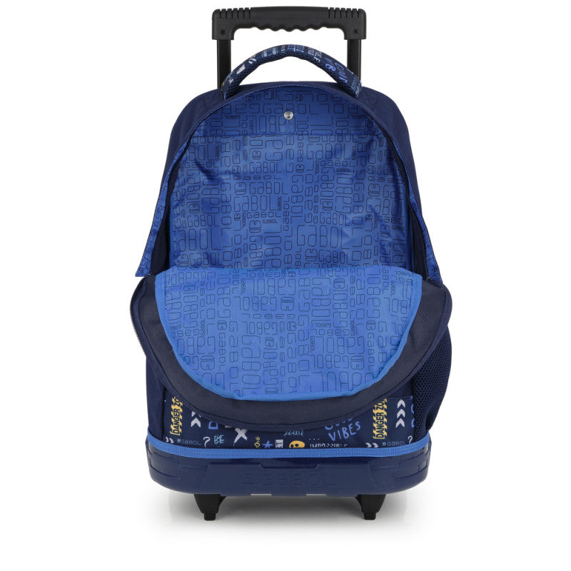 Mochila Escolar Gabol SKULL con Ruedas Dobles y Espalda Acolchada