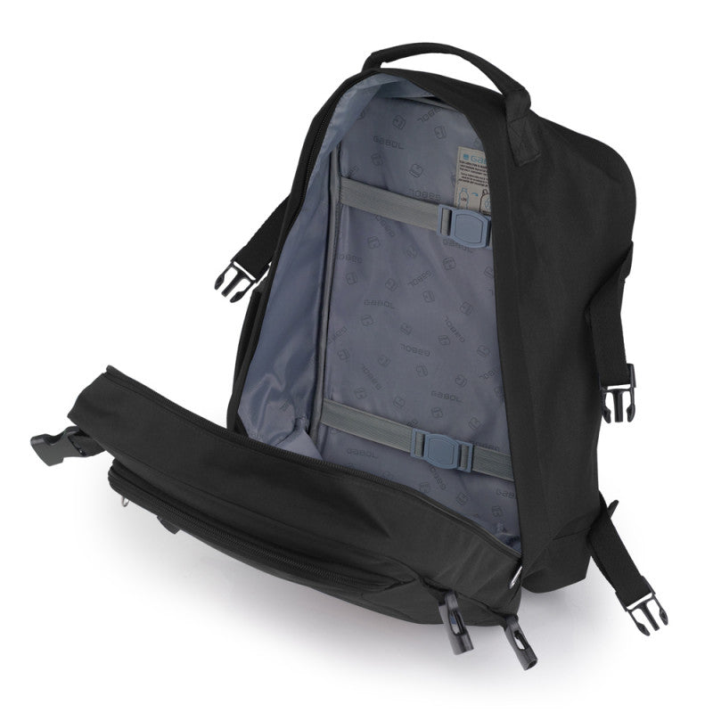 Mochila de Viaje Gabol WEEK ECO: Cabina, Reciclada, Ligera, Portátil 15.6", Confortable