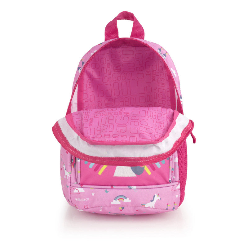 Mochila Preescolar RAINBOW Gabol: Ligera, Impermeable, Acolchada y Segura