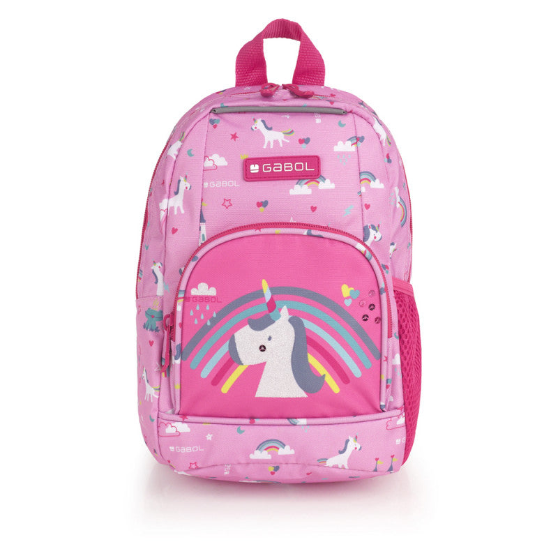 Mochila Preescolar RAINBOW Gabol: Ligera, Impermeable, Acolchada y Segura