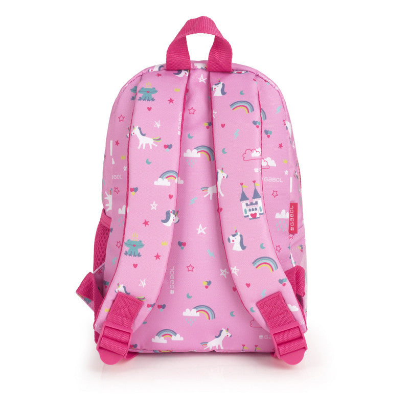 Mochila Preescolar RAINBOW Gabol: Ligera, Impermeable, Acolchada y Segura