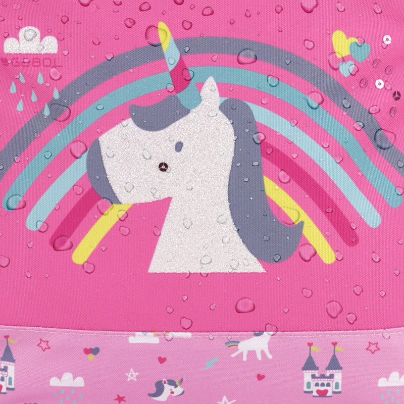 Mochila Preescolar RAINBOW Gabol: Ligera, Impermeable, Acolchada y Segura