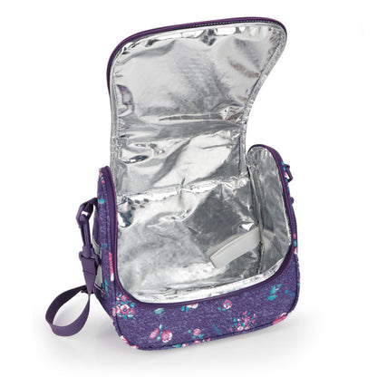 Bolsa Porta Alimentos Térmica LILY, Acolchada, Impermeable, Libre BPA, Acople Carro