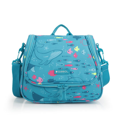 Porta Alimentos Térmico Gabol ACQUA Infantil Acolchado Resistente Agua BPA-Free