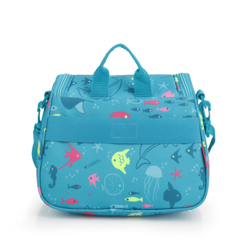 Porta Alimentos Térmico Gabol ACQUA Infantil Acolchado Resistente Agua BPA-Free