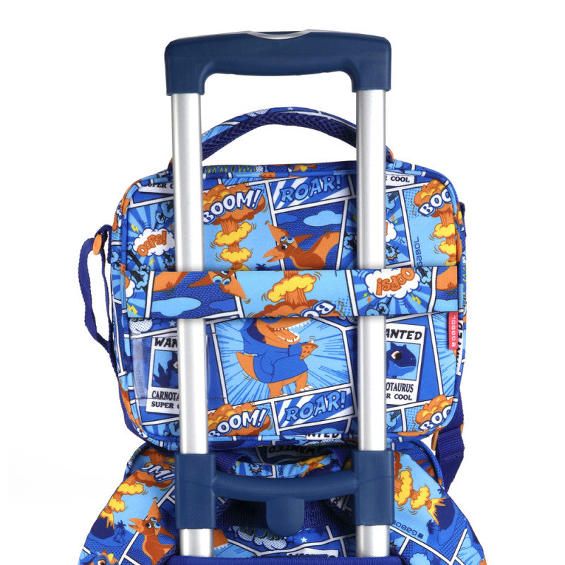 Bolsa Térmica Porta Alimentos Gabol DINO: Diseño Infantil, Compartimentos Múltiples y Acolchado