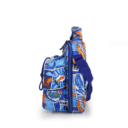 Bolsa Térmica Porta Alimentos Gabol DINO: Diseño Infantil, Compartimentos Múltiples y Acolchado